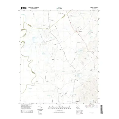 2014 Map of Rembert, 2014 Print