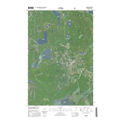 2016 Map of Remer, 2016 Print