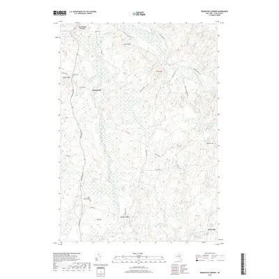 2019 Map of Remington Corners, 2019 Print