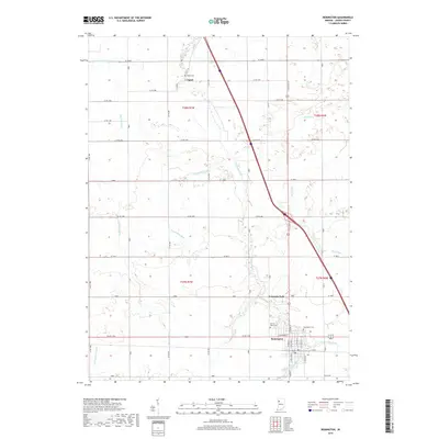 2019 Map of Remington, 2019 Print