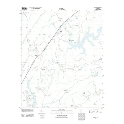 2011 Map of Remlap, 2011 Print