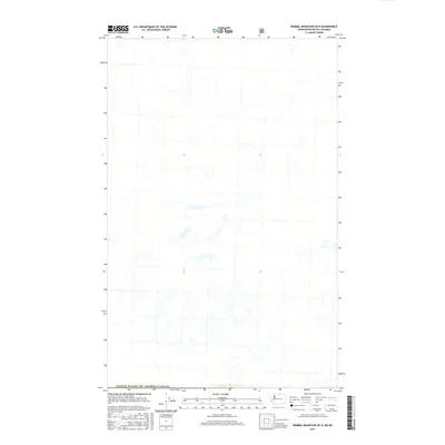 2017 Map of Remmel Mountain OE N, 2017 Print