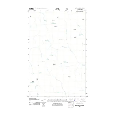 2011 Map of Remmel Mountain, 2011 Print