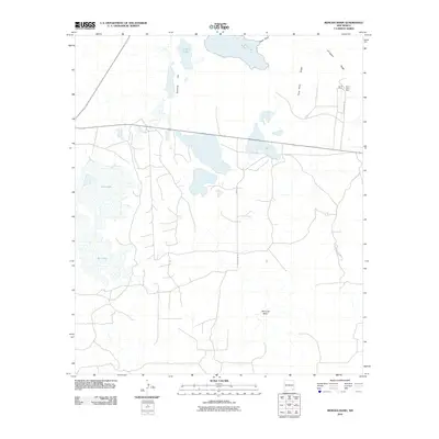 2010 Map of Remuda Basin, 2010 Print