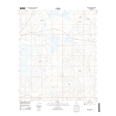 2013 Map of Remuda Basin, 2013 Print