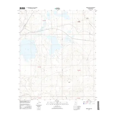 2017 Map of Remuda Basin, 2017 Print