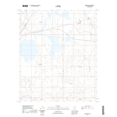 2020 Map of Remuda Basin, 2020 Print