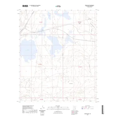 2023 Map of Remuda Basin, 2023 Print