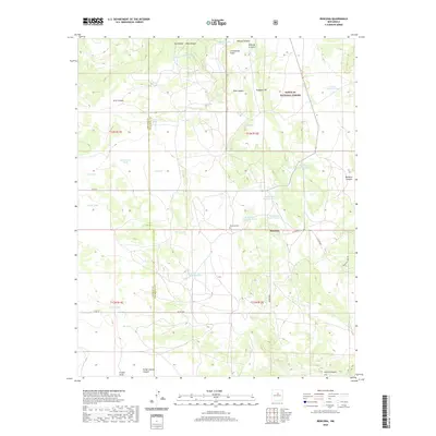 2020 Map of Rencona, 2020 Print