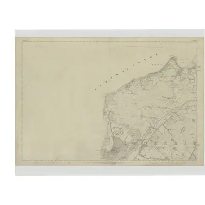 1857 Map of Renfrewshire, Sheet I, 1863 Print