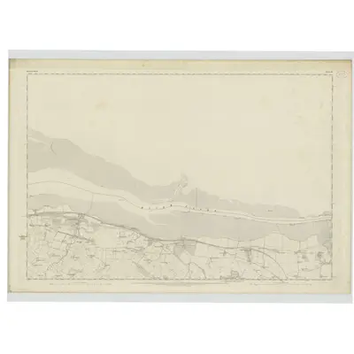 1857 Map of Renfrewshire, Sheet III, 1864 Print