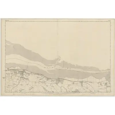 1857 Map of Renfrewshire, Sheet III, 1864 Print