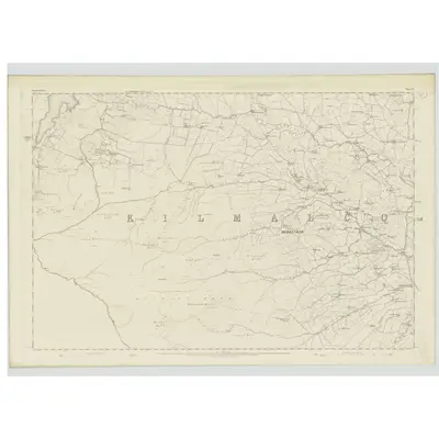 1857 Map of Renfrewshire, Sheet VI, 1864 Print