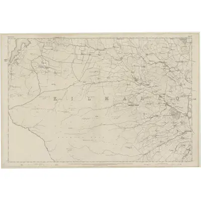 1857 Map of Renfrewshire, Sheet VI, 1864 Print