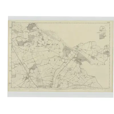 1857 Map of Renfrewshire, Sheet VIII (with inset IX), 1864 Print