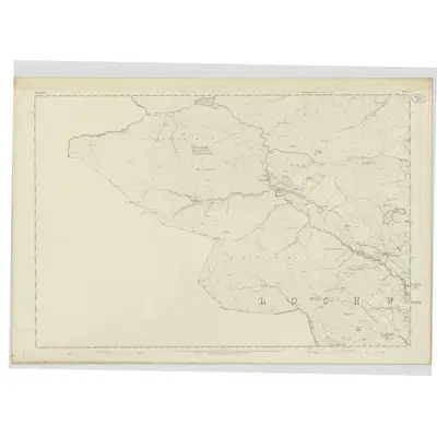 1857 Map of Renfrewshire, Sheet X, 1863 Print
