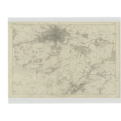 1858 Map of Renfrewshire, Sheet XII, 1864 Print