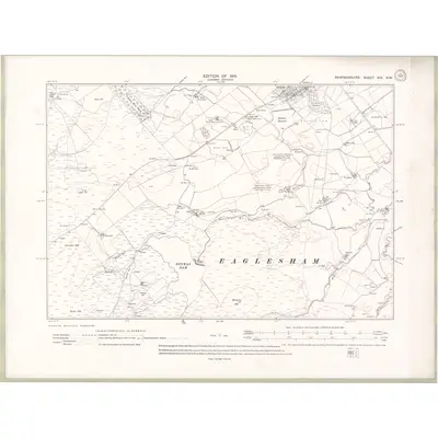 1912 Map of Renfrewshire Sheet XIX.NW, 1915 Print
