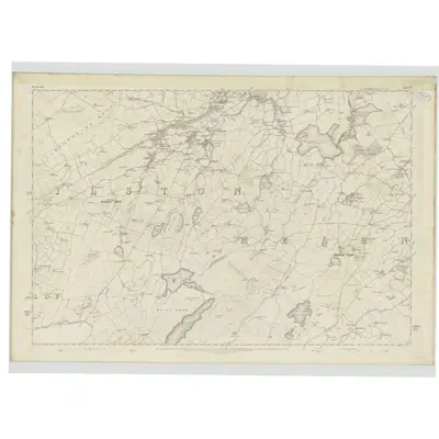 1856 Map of Renfrewshire, Sheet XVI, 1863 Print
