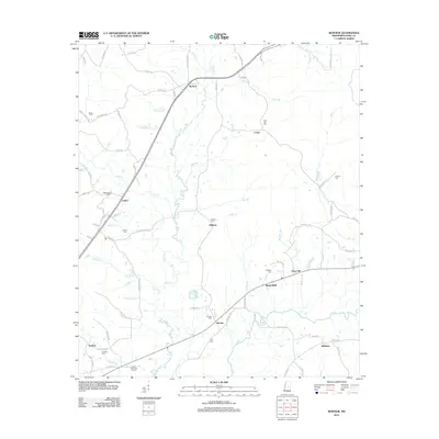 2012 Map of Renfroe, 2012 Print