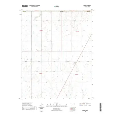 2018 Map of Renfrow, 2018 Print
