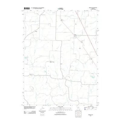 2012 Map of Renick, 2012 Print