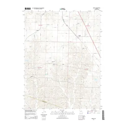 2014 Map of Renick, 2014 Print