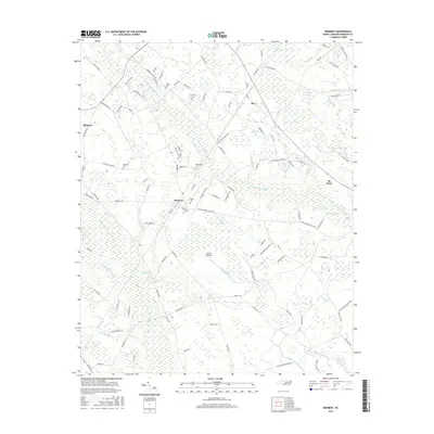 2016 Map of Rennert, 2016 Print