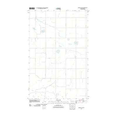 2011 Map of Rennie Lake, 2011 Print