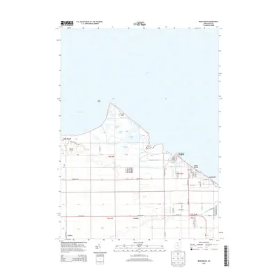2013 Map of Reno Beach, 2013 Print