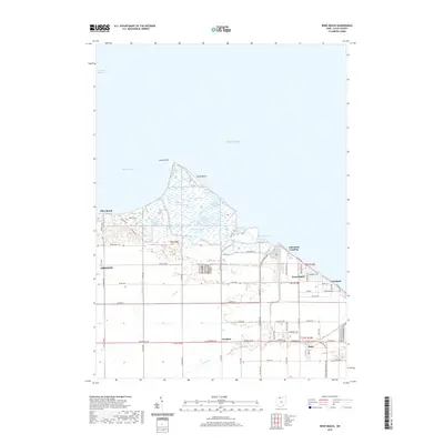 2019 Map of Reno Beach, 2019 Print
