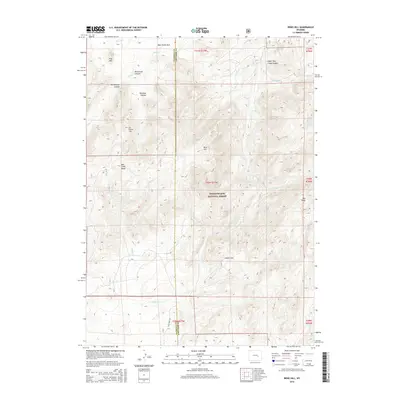 2015 Map of Reno Hill, 2015 Print