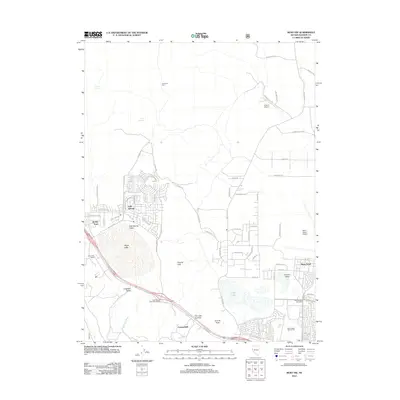2012 Map of Reno NW, 2012 Print