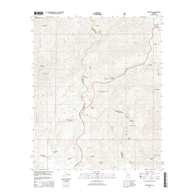 2014 Map of Reno Pass, 2014 Print