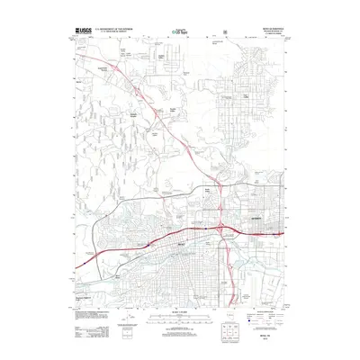 2012 Map of Reno, 2012 Print
