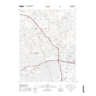 2018 Map of Reno, 2018 Print