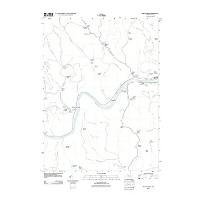 2010 Map of Renovo West, 2010 Print