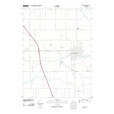 2010 Map of Rensselaer, 2010 Print