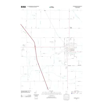 2013 Map of Rensselaer, 2013 Print