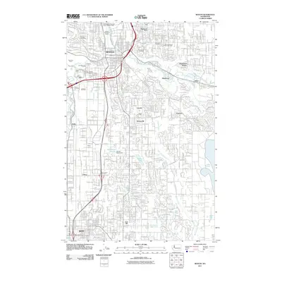 2011 Map of Renton, 2011 Print