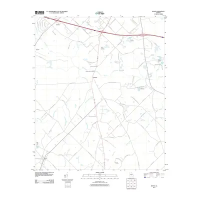2011 Map of Rentz, 2011 Print