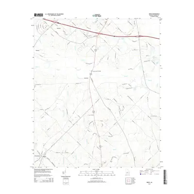 2014 Map of Rentz, 2014 Print
