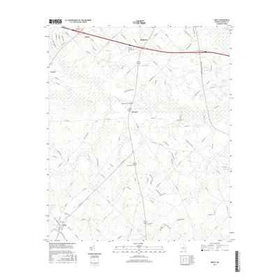 2017 Map of Rentz, 2017 Print