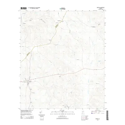 2014 Map of Repton, 2014 Print