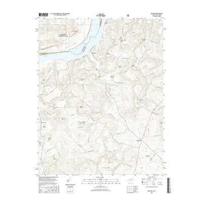 2016 Map of Repton, 2016 Print