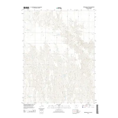 2014 Map of Republican City NE, 2014 Print
