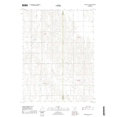 2017 Map of Republican City NW, 2017 Print