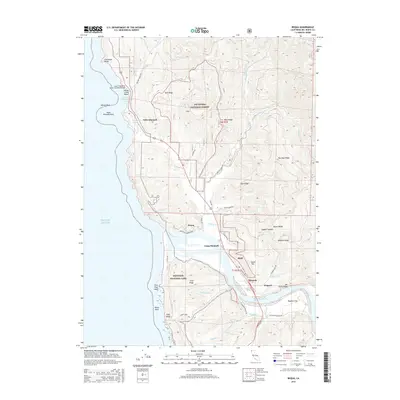2015 Map of Requa, 2015 Print