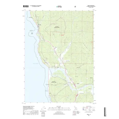 2018 Map of Requa, 2018 Print