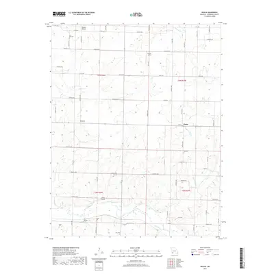 2017 Map of Rescue, 2017 Print